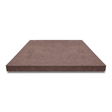 Betontegel Oud Hollands ZF 80x80x5cm, gewapend Roodbruin