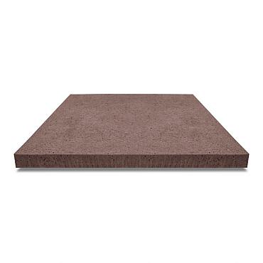 Betontegel Oud Hollands ZF 80x80x5cm, gewapend Roodbruin