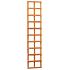 Hardhouten trellis rechthoek 40x180 cm